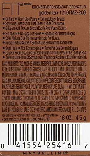 Maybelline New York Fit Me! Bronzer, Medium Bronze, 0.16 Ounce - Image 2