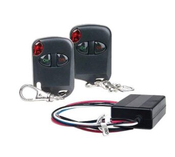 Logisys RM02 12V 15AMP Relay Kit with Two Remote Controls