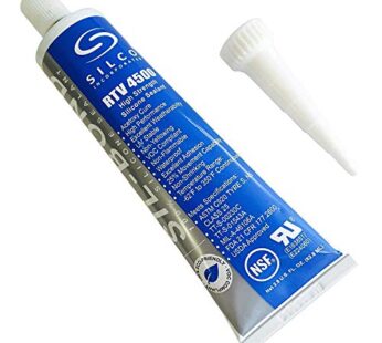 Silicone RTV 4500 Food Contact Safe High Strength Silicone Sealant, Clear (2.8 FL. Ounce)