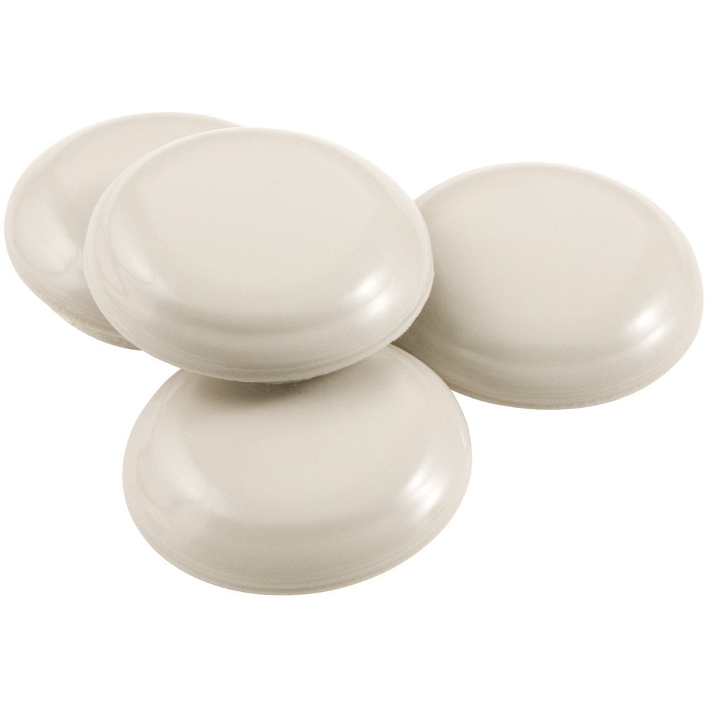 SuperSliders Self-Stick Furniture Sliders for Carpeted Surfaces (4 piece) - 1-1/4" Linen -