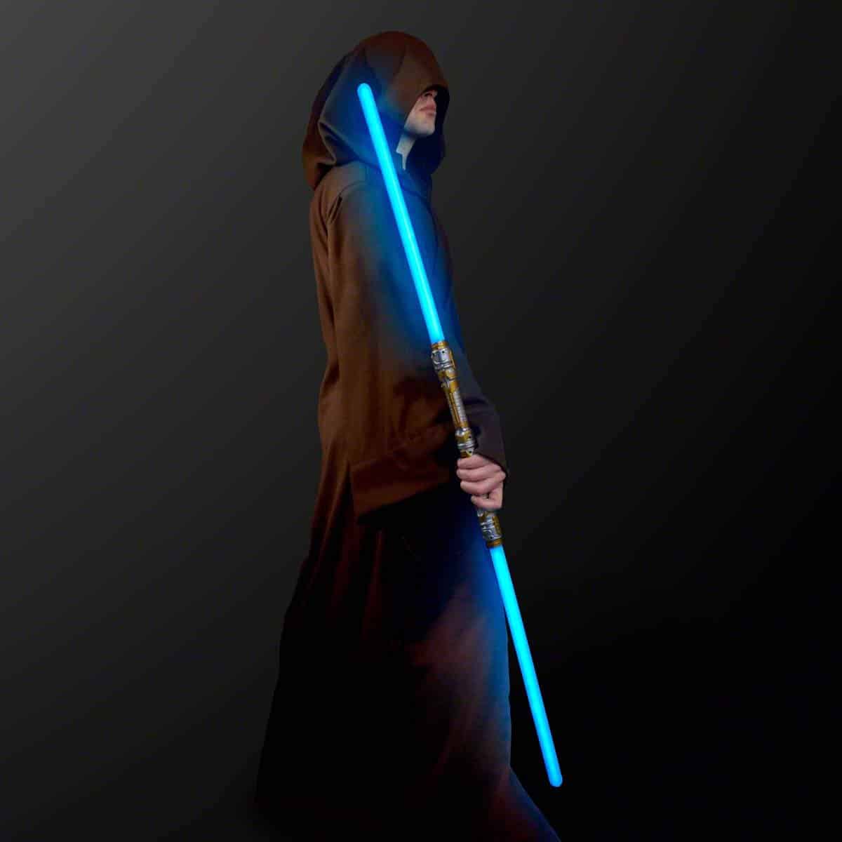 FlashingBlinkyLights Double-Sided LED Light Up Sword Saber with Blue LED & Sound Effects?
