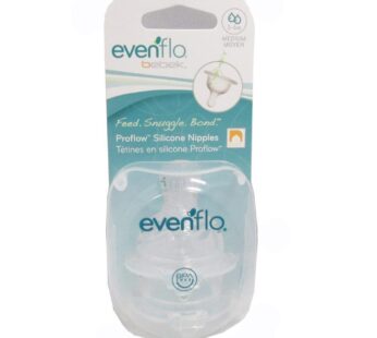Evenflo Bebek Baby Bottle Nipple, Medium Flow, BPA-Free