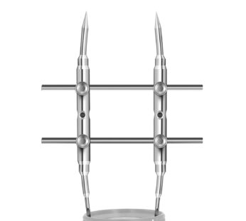 NEEWER Stainless Steel Lens Spanner Wrench, Professional Curved Double Sided Pointy/Flat T