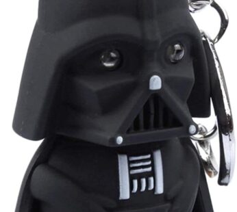 Little prince Star Wars Keychain Darth Vader with LED Flashlight and Sound