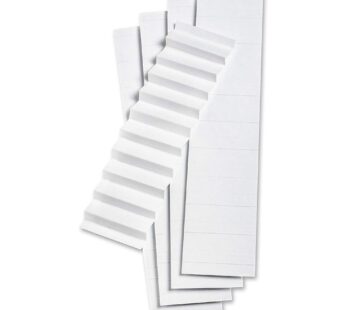 Pendaflex Blank Inserts for 1/5 Cut Hanging File Folders, 2 in, White, 100/Pack (242)