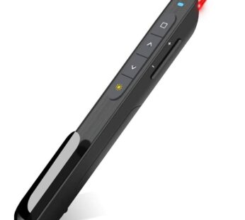 Wireless Presenter, Hyperlink Volume Control Presentation Clicker RF 2.4GHz USB PowerPoint