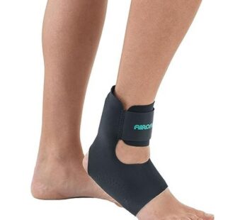 Aircast AirHeel Ankle Support Brace with Stabilizers, Medium