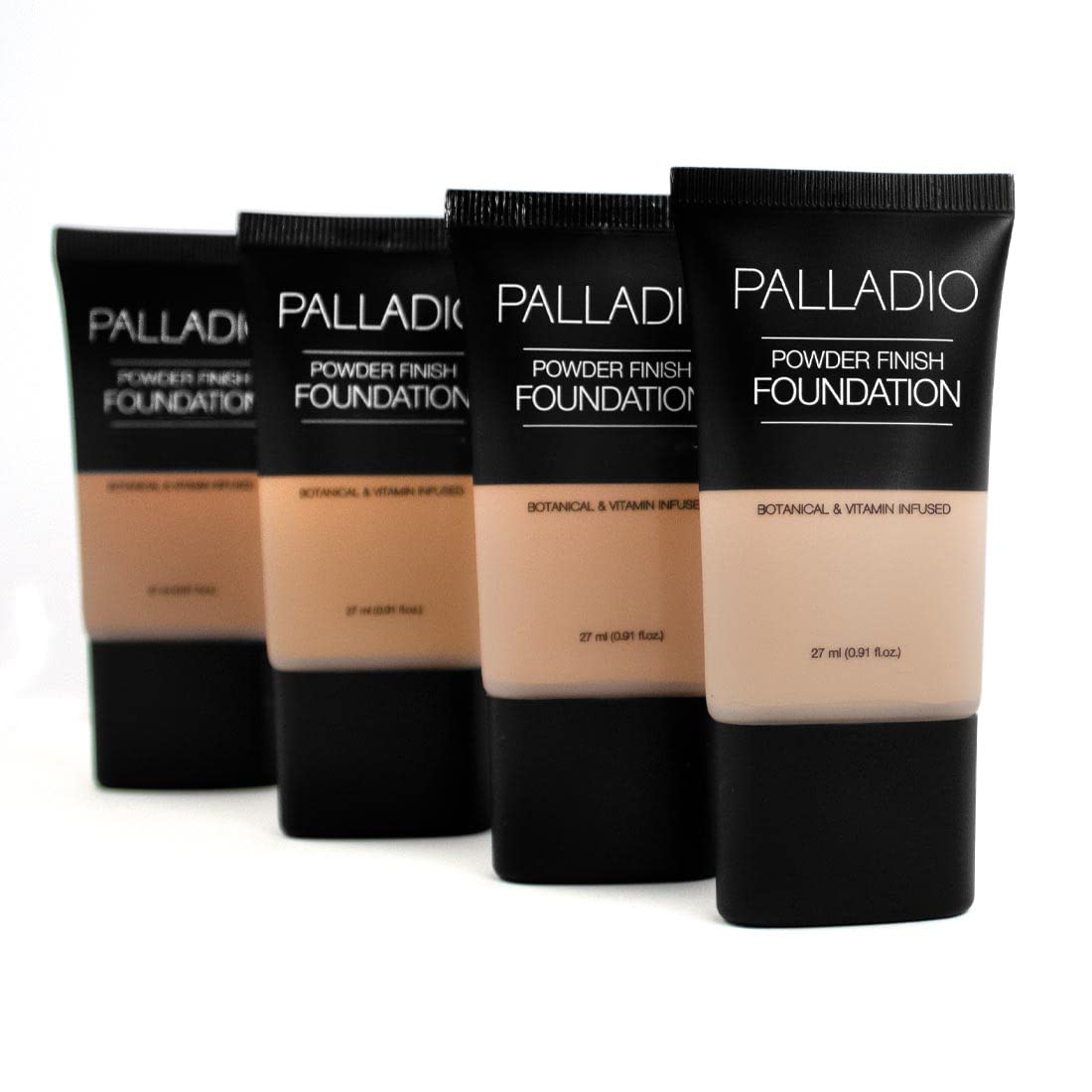 Palladio Powder Finish Liquid Foundation, Natural Matte Appearance, Reduces Fine Lines, Co - Image 6