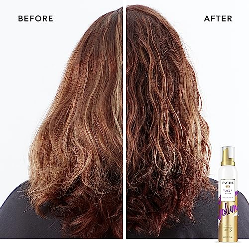 Pantene Pro-V Volume Body Boosting Mousse to Boost Fine, Flat Hair for Maximum Fullness, 6 - Image 7