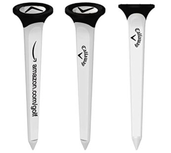 Callaway Par-Tee Plastic Golf Tees, 10 Pack,White