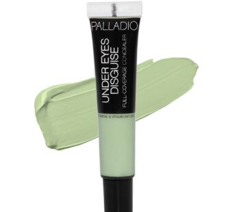 Palladio Under Eyes Disguise Full Coverage Concealer, Green Tea, 0.35 Ounce