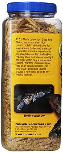 Zoo Med Large Sun-Dried Red Shrimp Aquatic Turtle Food, 5 oz. - Image 2