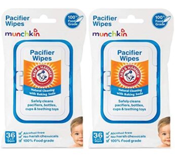Munchkin Arm and Hammer Pacifier Wipes (2 Pack)