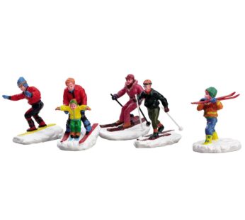 Lemax Winter Fun Figurines, Set of 5#92357