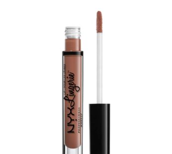 NYX PROFESSIONAL MAKEUP Lip Lingerie Matte Liquid Lipstick, Bedtime Flirt