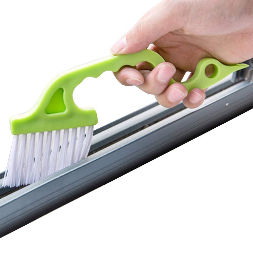 Trycooling Hand-held Groove Gap Cleaning Tools Door Window Track Kitchen Cleaning Brushes