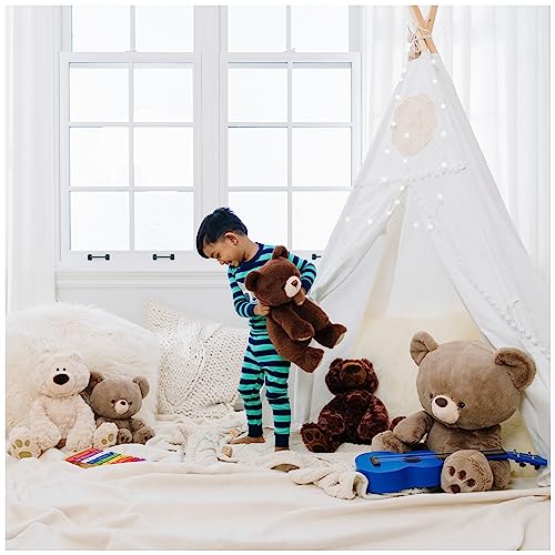 GUND Philbin Classic Teddy Bear, Premium Stuffed Animal for Ages 1 and Up, Beige, 18? - Image 4