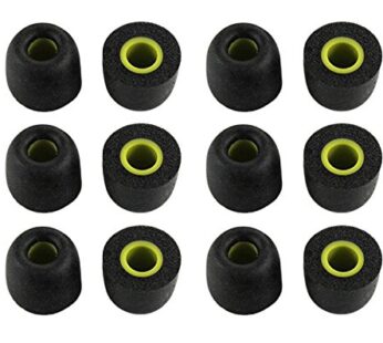 Zotech 6 Pair Memory Foam Replacement Earbuds, Ear Tips for JayBird BlueBuds X, X2 & X3 Sp