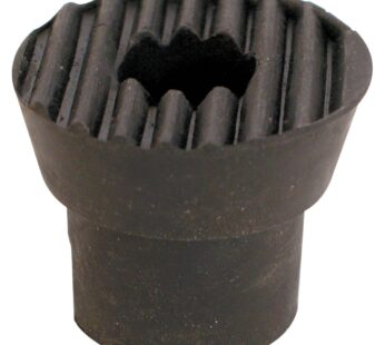 Prime-Line U 9163 1 in, Black, Rubber, Replacement Tips for Drop Door Holder
