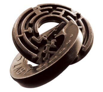 BePuzzled | Labyrinth Hanayama Metal Brainteaser Puzzle Mensa Rated Level 5, for Ages 12 a