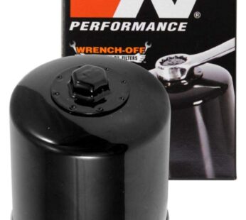 K&N Motorcycle Oil Filter: High Performance, Premium, Designed to be used with Synthetic o