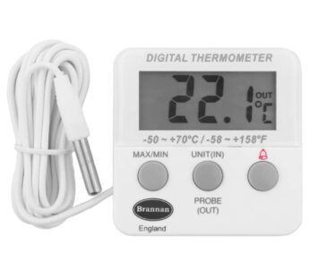 Refrigerator Thermometer Digital – Fridge and Freezer Alarm Alert When Temperatures Drop –