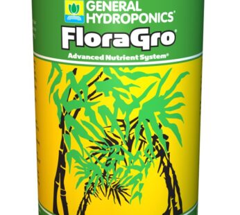 General Hydroponics FloraGro 2-1-6 Plant Food, Flora Series Advanced Nutrient System, For