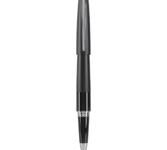 PILOT Metropolitan Collection Gel Roller Pen, Black Barrel, Classic Design, Fine Point, Bl
