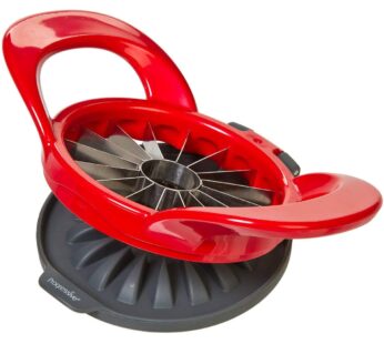 PrepWorks by Progressive Dishwasher Safe 16-Slice Thin Apple Slicer and Corer with Attache