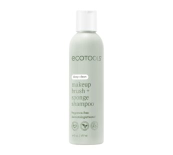 EcoTools Makeup Brush + Sponge Shampoo, Remove Makeup & Impurities From Brushes, Sponges,