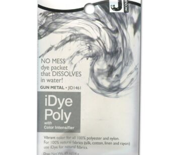 Jacquard iDye Fabric Dye 14 Grams-Gun Metal For Polyester, Nylon and all 100% Natural Fabr