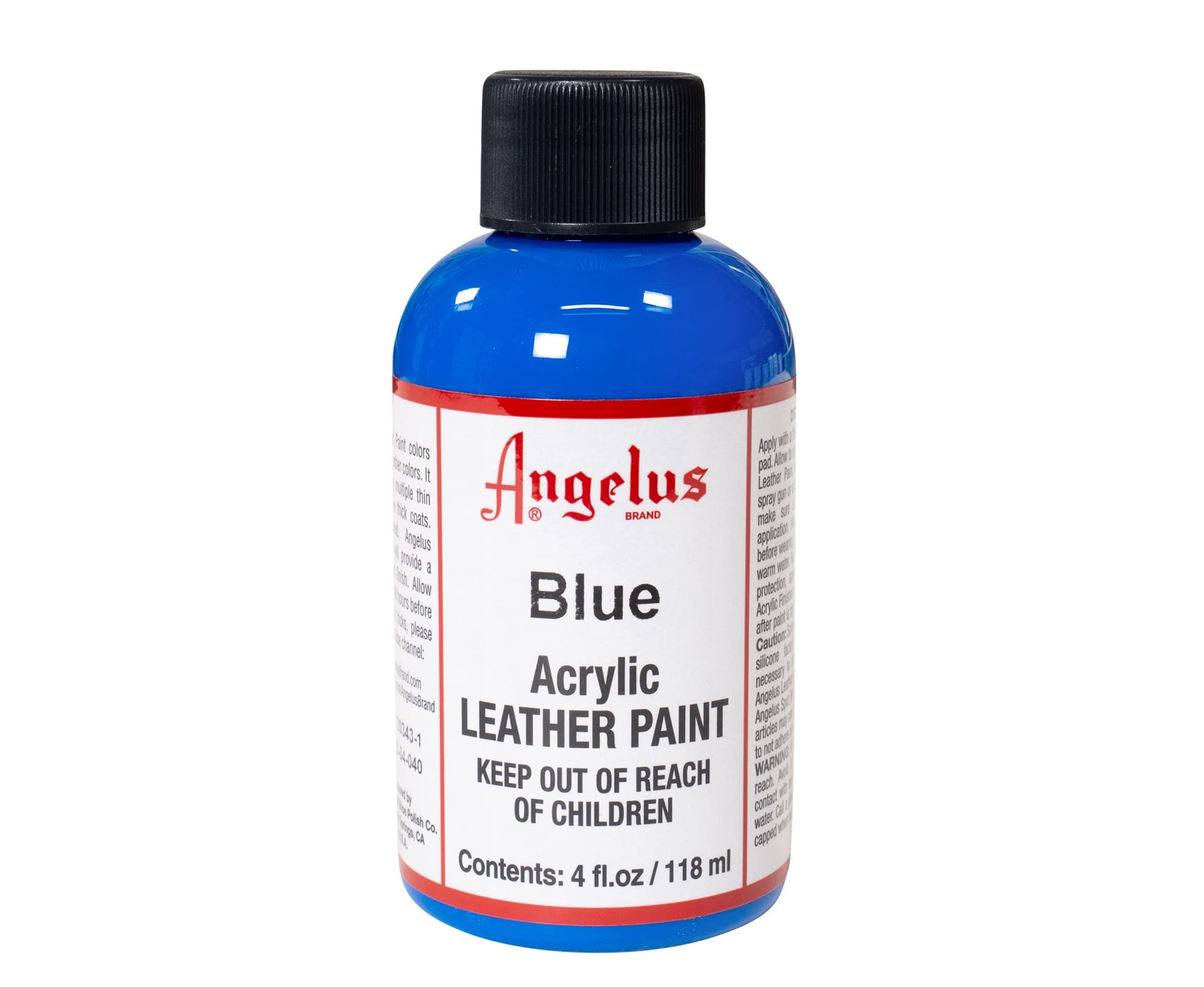 Angelus Acrylic Leather Paint Blue 4oz