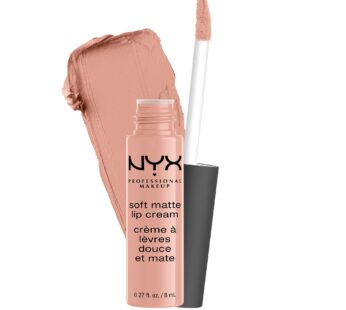 NYX PROFESSIONAL MAKEUP Soft Matte Lip Cream, Lightweight Liquid Lipstick – Cairo (Matte P