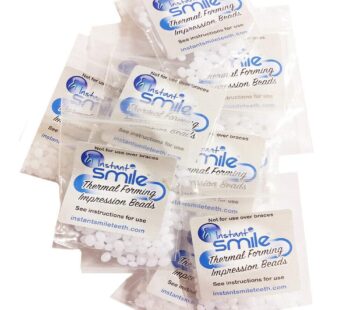 12 Packages of Instant Smile Billy Bob Replacement Thermal Adhesive Fitting Beads for Fake
