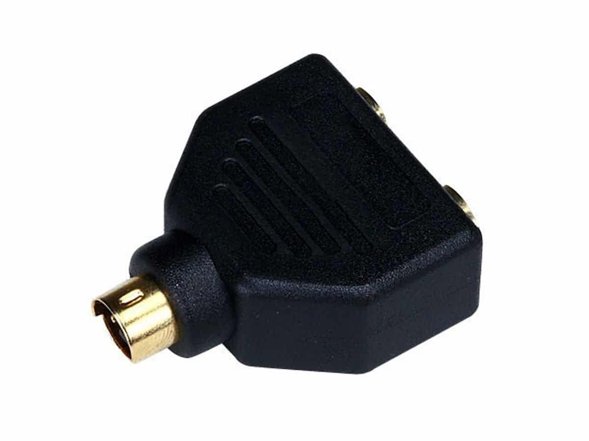 Monoprice Video Splitter - S-Video to 2 x S-Video (MDIN4M/MDIN4F X2) Splitter (101124) - Image 2