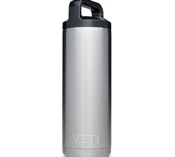 YETI Rambler 18 oz Bottle, Vacuum Insulated, Stainless Steel with TripleHaul Cap, Stainles