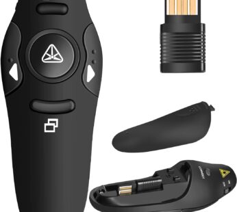 Presentation Remote Clicker, Wireless Presenter for PowerPoint Presentation Remote, RF 2.4