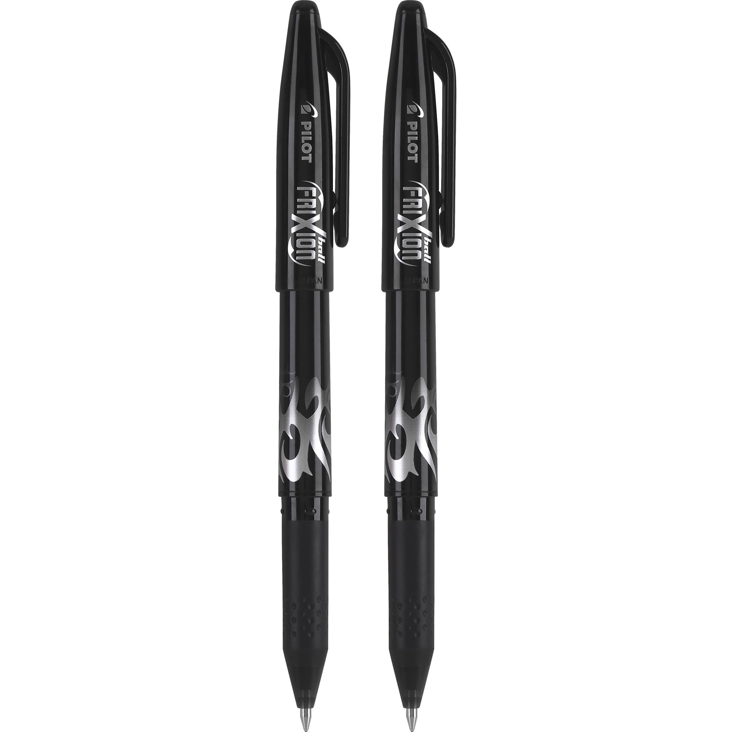 Pilot, FriXion Ball Erasable & Refillable Gel Ink Pens, Fine Point 0.7 mm, Pack of 2, Blac - Image 3