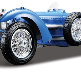 Bburago 1:18 Scale Bugatti Type 59 Diecast Vehicle (Colors May Vary)
