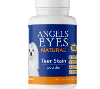 ANGELS’ EYES Natural Tear Stain Prevention Chicken Powder for Dogs | All Breeds | No Wheat