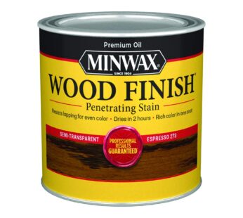 1/2 pt Minwax 273 Espresso Wood Finish Oil-Based Wood Stain
