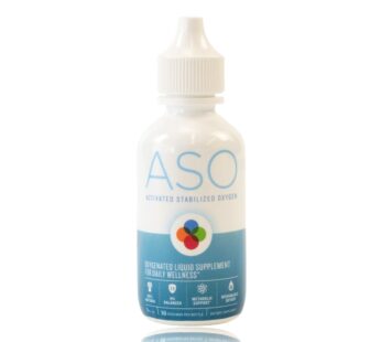 ASO 35% 350,000ppm Activated STABILIZED Liquid Oxygen 2 OZ Bio-Available Oxygen-Enhanced F