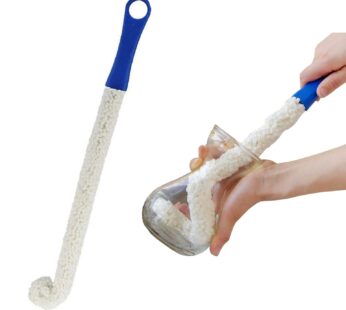 Long Bottle Brush Cleaner, Flexible Bottle Scourer (Foam)