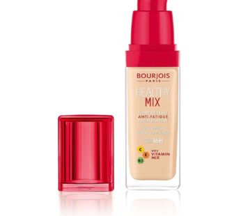 Bourjois Healthy Mix Anti-Fatigue Medium Coverage Liquid Foundation 53 Light Beige, 30ml,