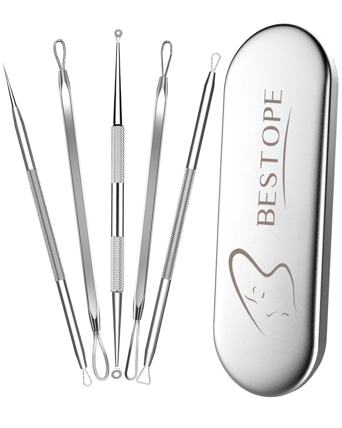 TAYTHI Blackhead Remover Tool, Pimple Popper Tool Kit, Blackhead Extractor Tool for Face,