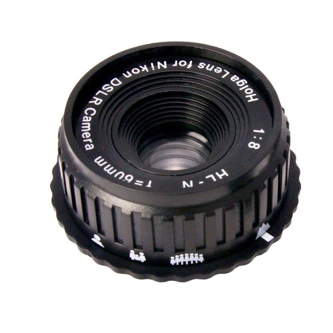 Holga 60mm f/8 Lens for Nikon DSLR (Black) - Image 2