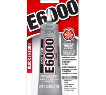 E6000 237039 Multipurpose Adhesive, Black, 2 oz