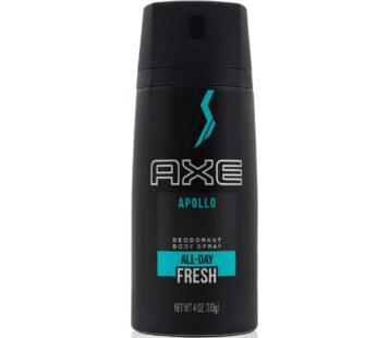 AXE Black Body Spray for Men Daily Fragrance 4 oz(Pack 2)
