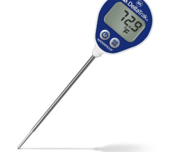 DeltaTrak 11050 Professional Digital Meat Thermometer for Kitchen Waterproof Lollipop Ther