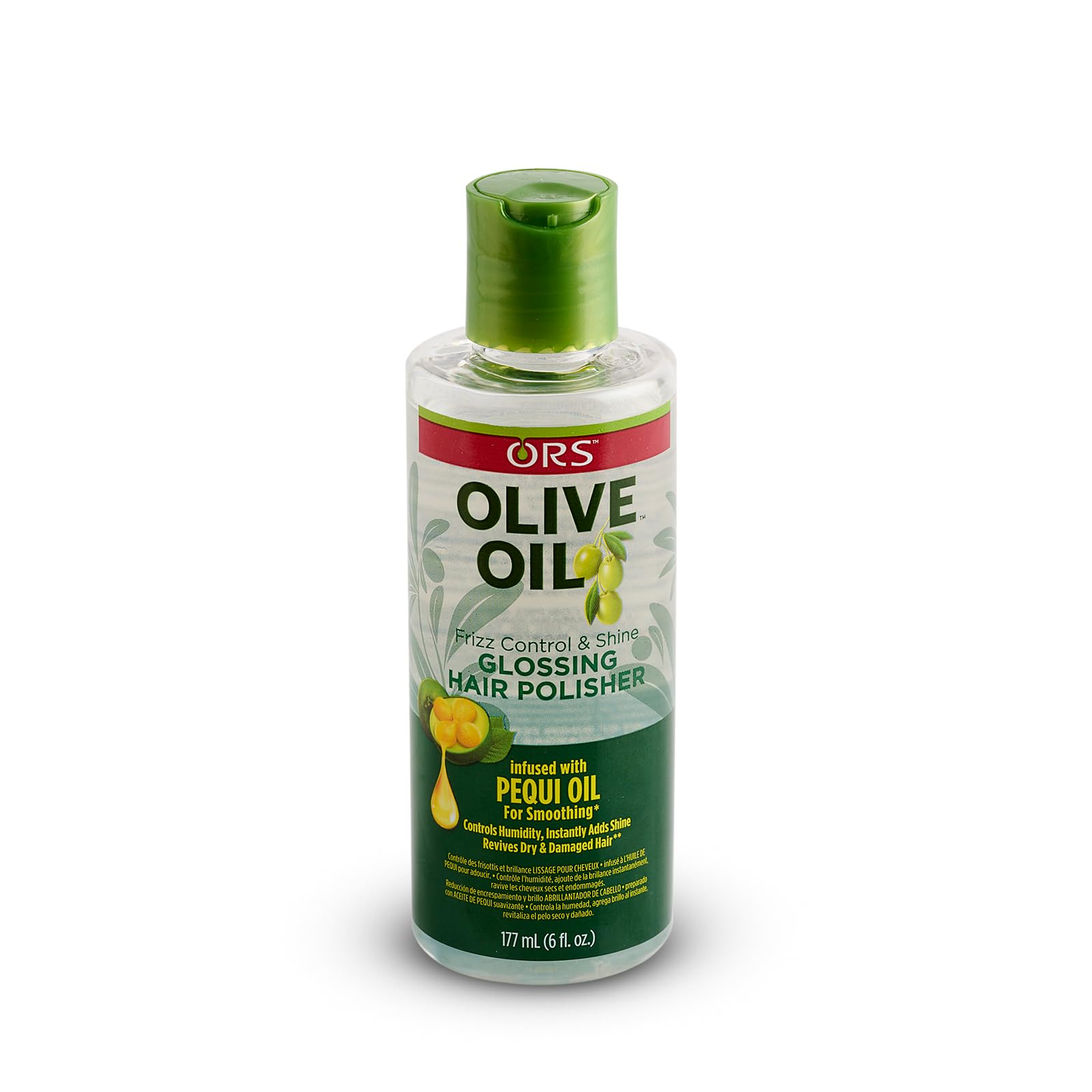 ORS Olive Oil Frizz Control and Shine Glossing Hair Polisher 6 Ounce - Image 3